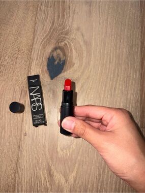 Brand new with Box NARS Explicit Red Lipstick  1.2 g  Shade 863 Unauthorized